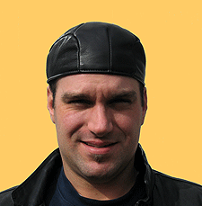 Breeze Cap - Leather  Hat