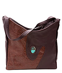 EMBOSSED STONE TOTE