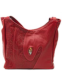 EMBOSSED STONE TOTE